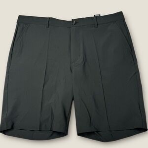 Greg Norman Collection Charcoal Men's Flat Front Shorts NEW‎ size 36